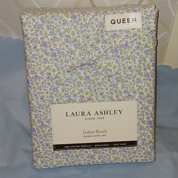 Laura Ashley Other - ❌️SOLD❌️ Emogene Laura Ashley Queen Sheet Set 100% Cotton
